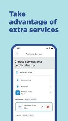 Azerbaijan Airlines android App screenshot 4